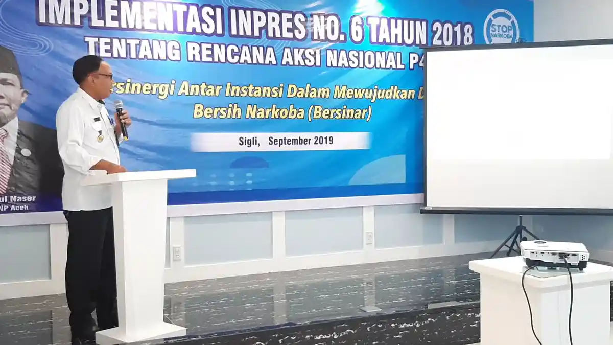 Narkoba Hancurkan Generasi Aceh, Buktinya 2.516 Pemuda di Pidie Alami Gangguan Jiwa