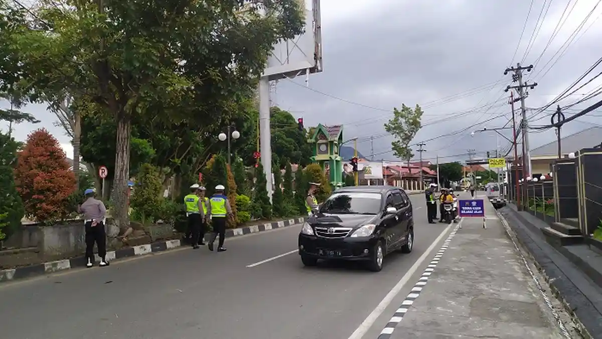 Puluhan Kendaraan Terjaring dalam Operasi Seulawah 2022 di Aceh Tengah