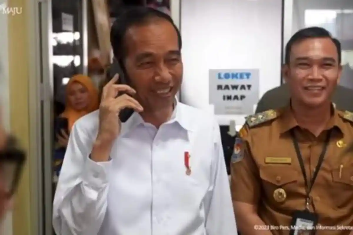 VIRAL Presiden Jokowi Gercep Telepon Menkes Minta Alkes untuk RSUD Bengkulu, Warganet: I Lope u Pull