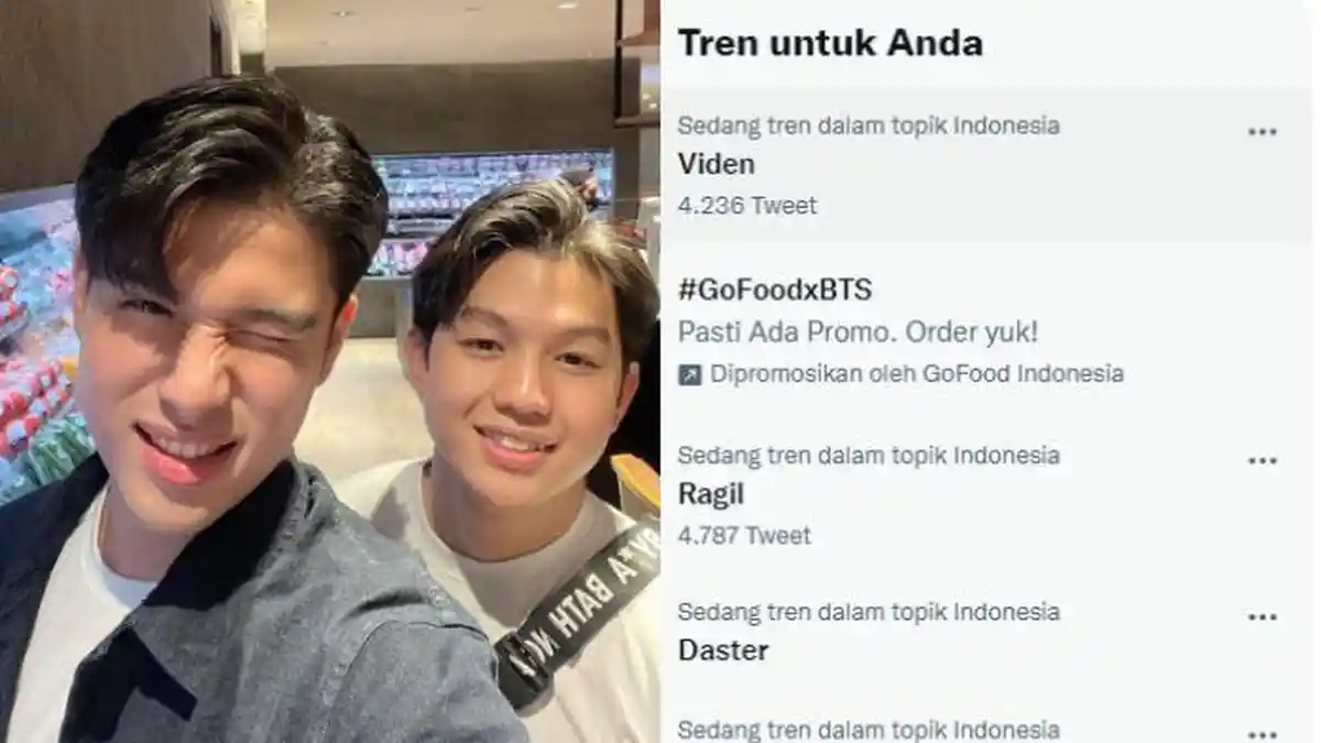 Viden Trending di Twitter! Persahabatan Victor dan Alden eks MasterChef Disenggol Ragil Mahardika