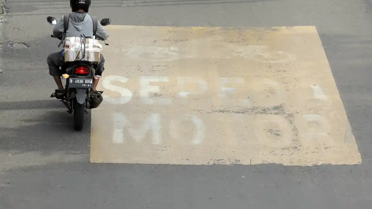Selama Sepekan Ini, Sudah 812 Pemotor Ditilang di Jalan MH Thamrin