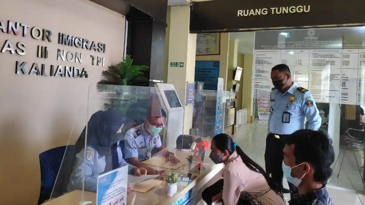 Kantor Imigrasi Kelas III Non TPI Kalianda Terbitkan 4.190 Paspor di Tahun 2021