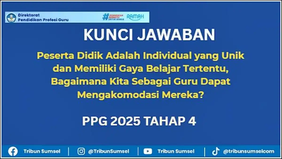 Peserta Didik Adalah Individual yang Unik dan Memiliki Gaya Belajar ...