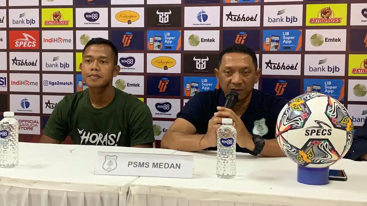 Babak Pertama Pertandingan PSKC Cimahi Vs PSMS Medan, Kedua Tim Belum Mampu Ciptakan Gol