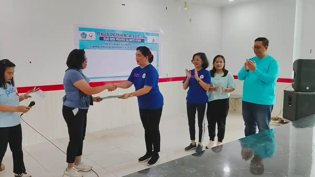 Gubernur YSK Dukung Penuh Reakreditasi Paripurna RSUD Tipe B Sulawesi Utara