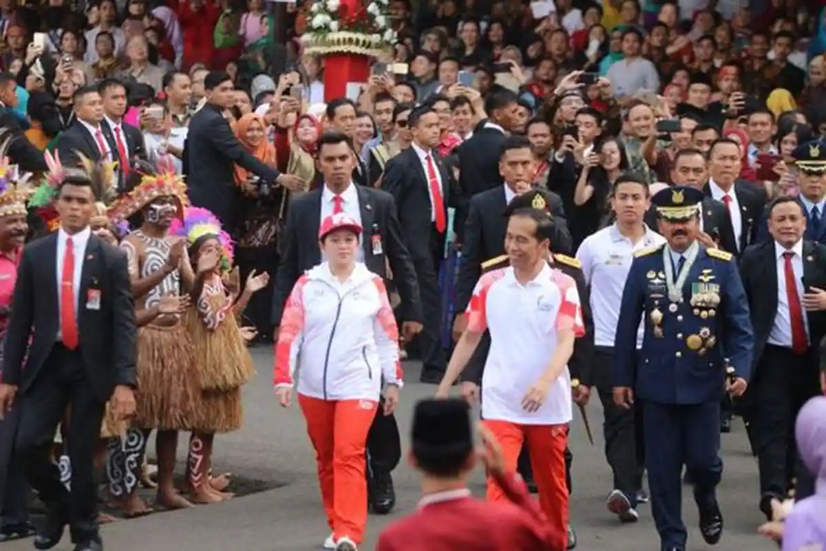 6.281 Personel Gabungan Amankan Opening Ceremony Asian Games