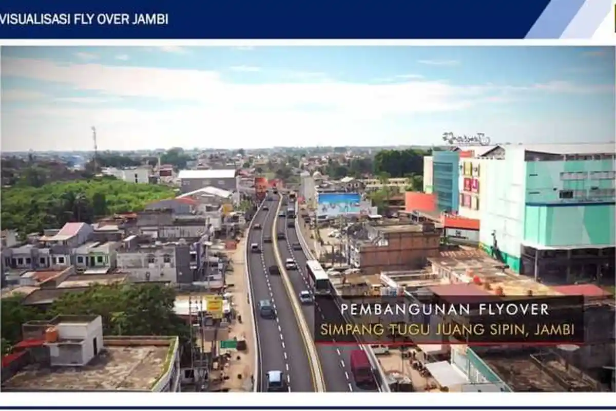 Resmi Batal, Anggaran Fly Over Dialihkan untuk Tutupi Defisit Anggaran Pemprov Jambi 2020