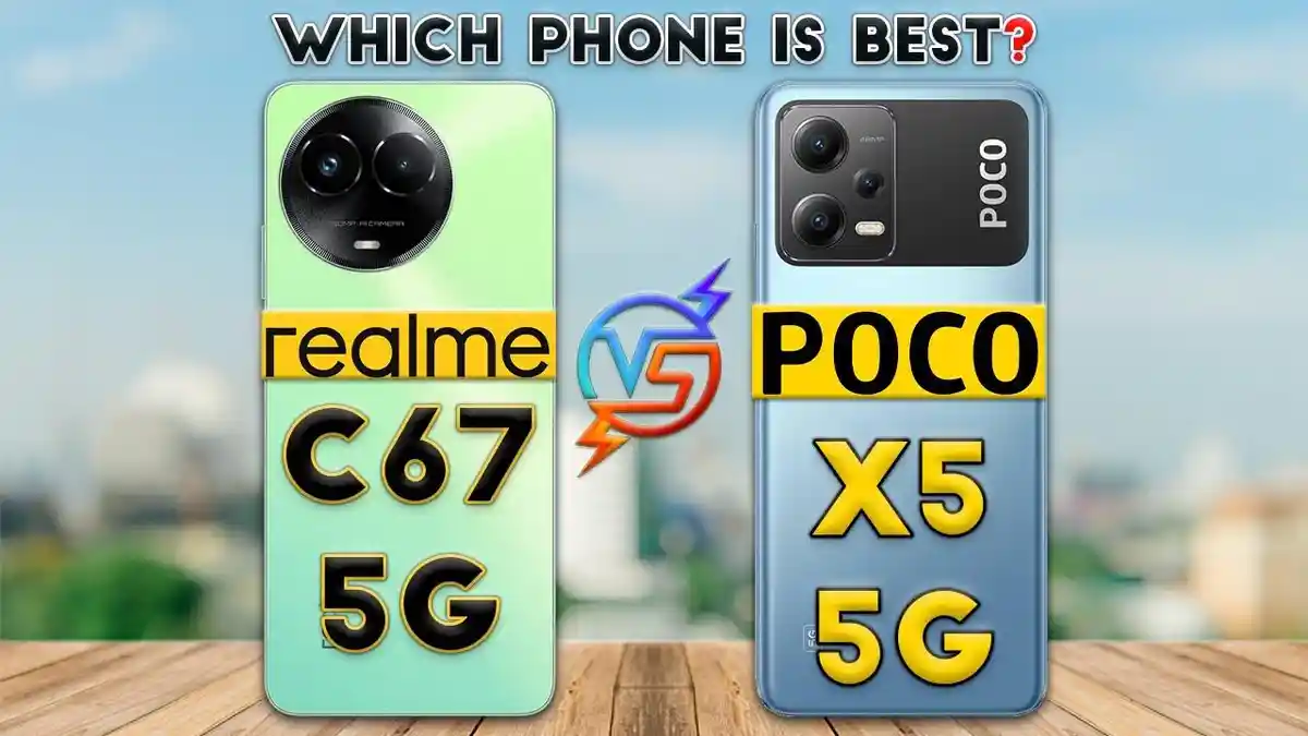 Harga Hp Realme C67 vs Poco X5, Pertarungan Sengit Smartphone Kelas Budget