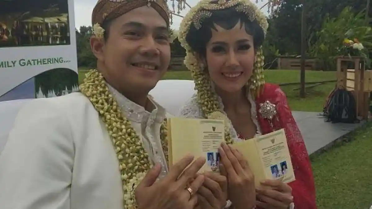 Saat Akad Nikah Ardina Rasti dan Arie Dwi Andhika, MC Acara Keceplosan Soal Kehamilan, Berarti. . .