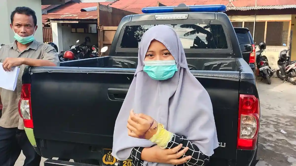 Satu Keluarga Diancam Tembak, Pelakunya Pria Berbadan Tegap Beratribut Aparat