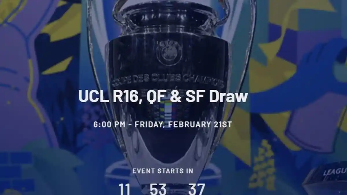HASIL Drawing Liga Champions Babak 16 Besar Cek Live UEFA Disini