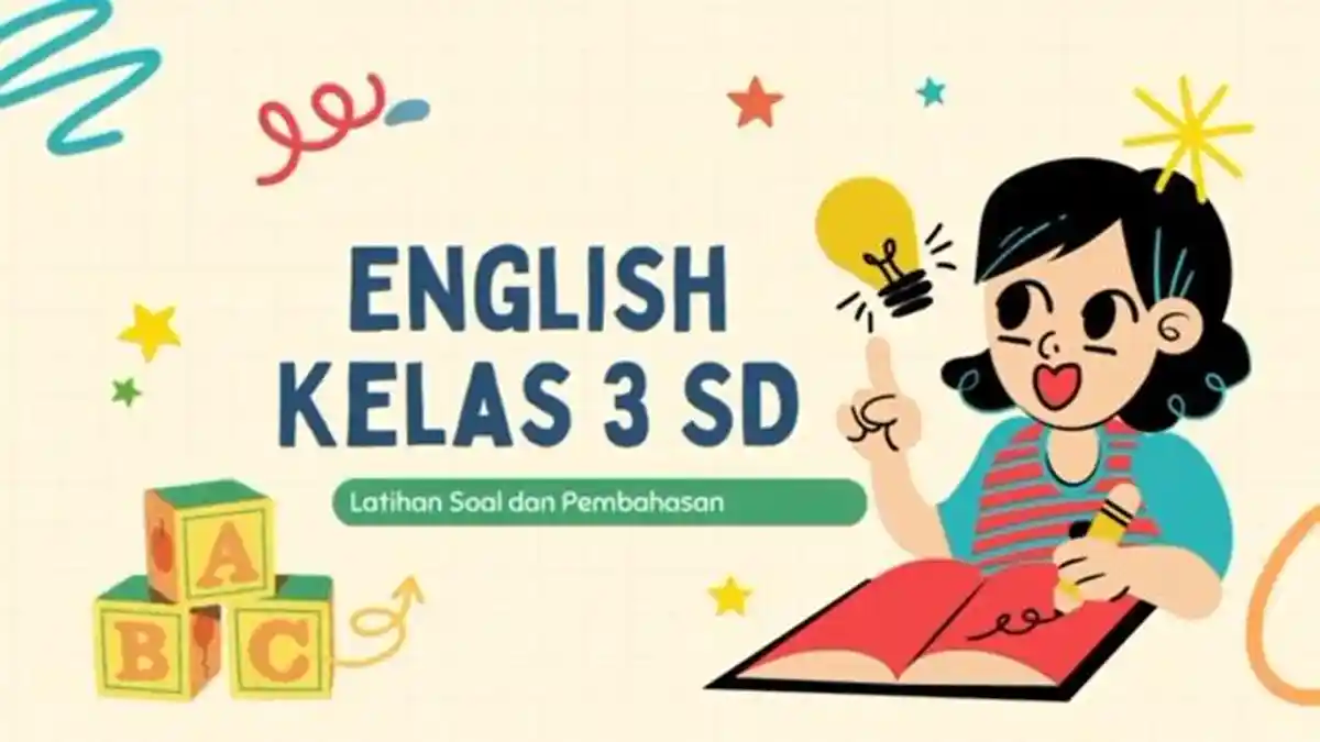 Latihan Soal PAS/SAS Bahasa Inggris Kelas 3 SD Semester 2 Kurikulum Merdeka, Soal Pilihan Ganda