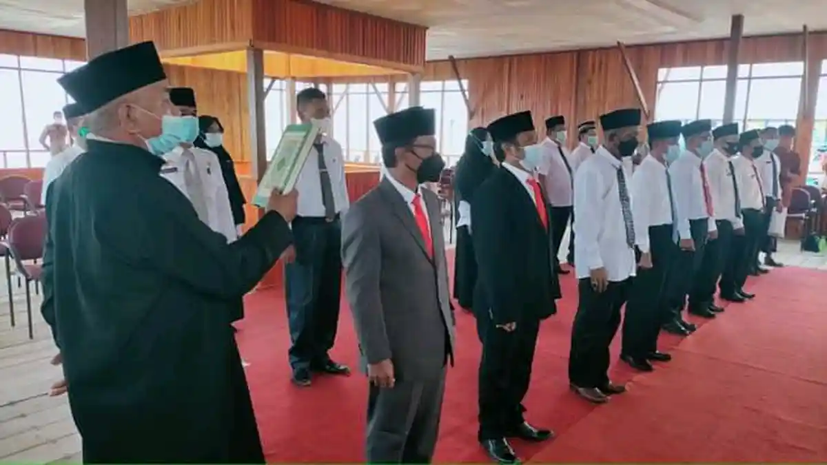 Bupati Parimo Kembali Lantik Pejabat Eselon, Berikut Nama-namanya