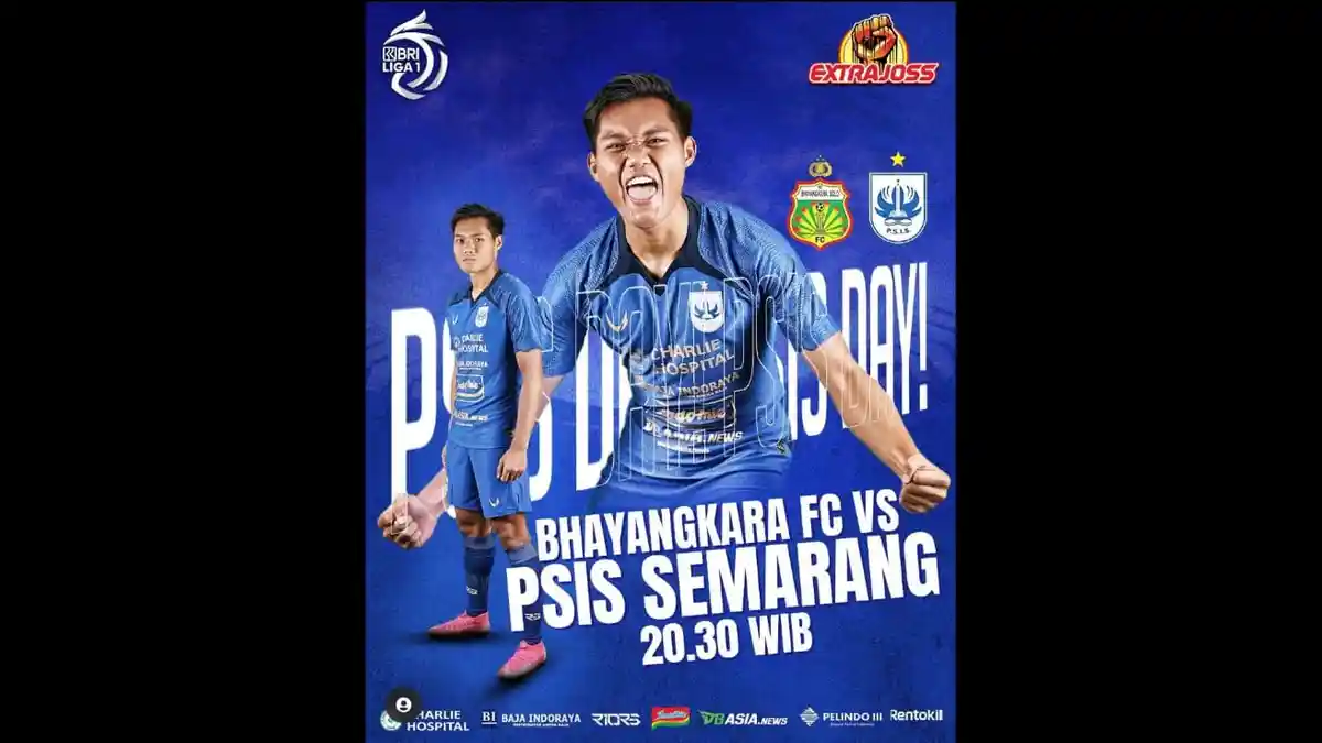 Link Siaran Langsung Bhayangkara FC vs PSIS Semarang, Kick Off 20.30 WIB