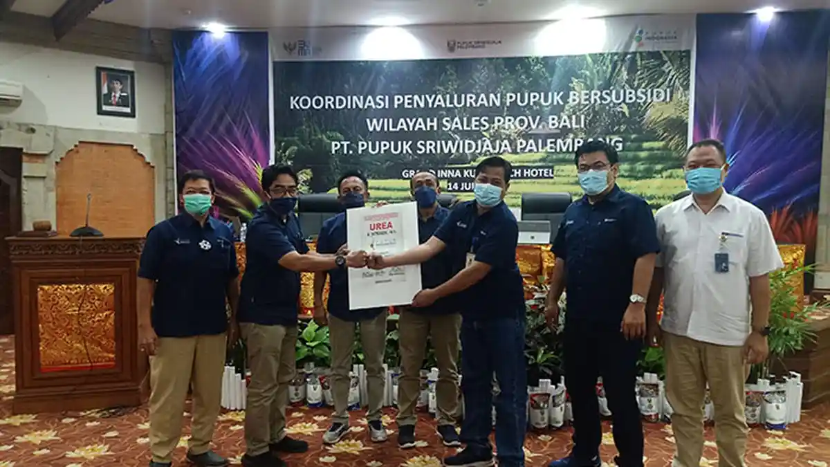 Jalin Silahturahmi, Manajemen Pusri Temui Distributor Pupuk di Provinsi Bali
