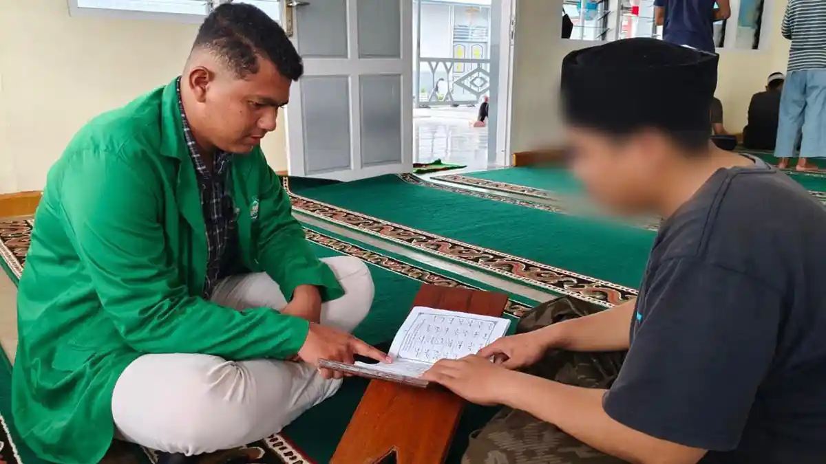 Warga Binaan Lapas Padangsidimpuan Antusias Mengikuti Pembelajaran Iqro dan Al-Qur'an