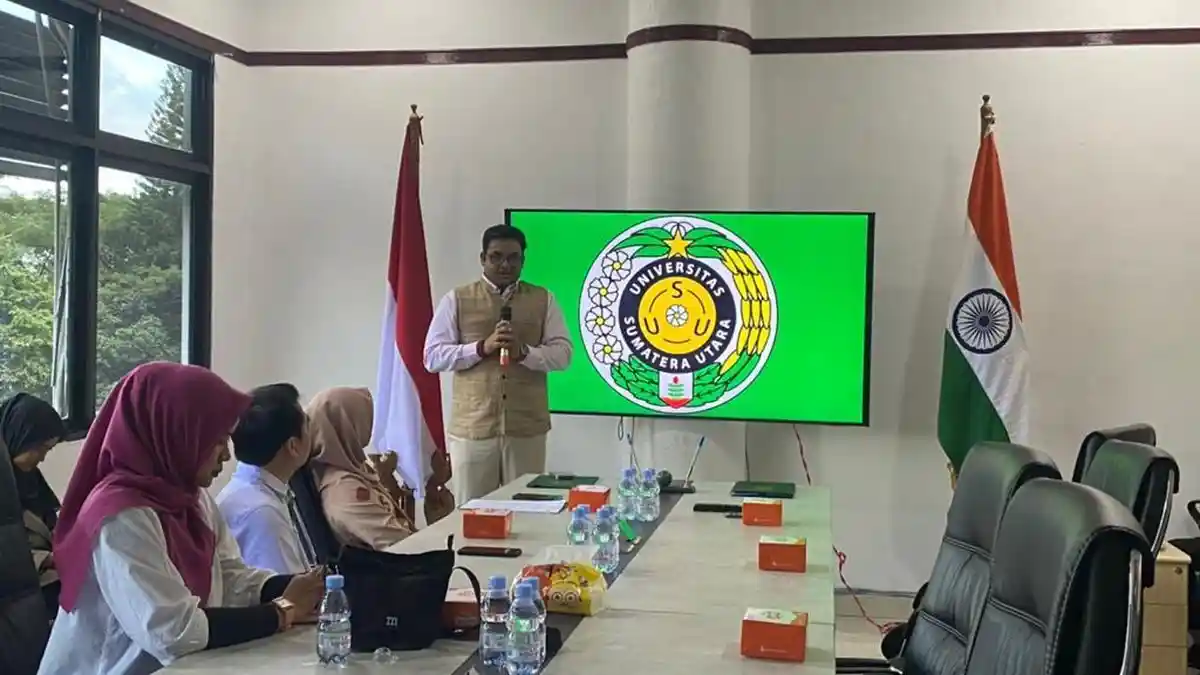 ICCR Kerjasama dengan USU, Lakukan Pengembangan Bahasa Sanskerta Bagi Mahasiswa