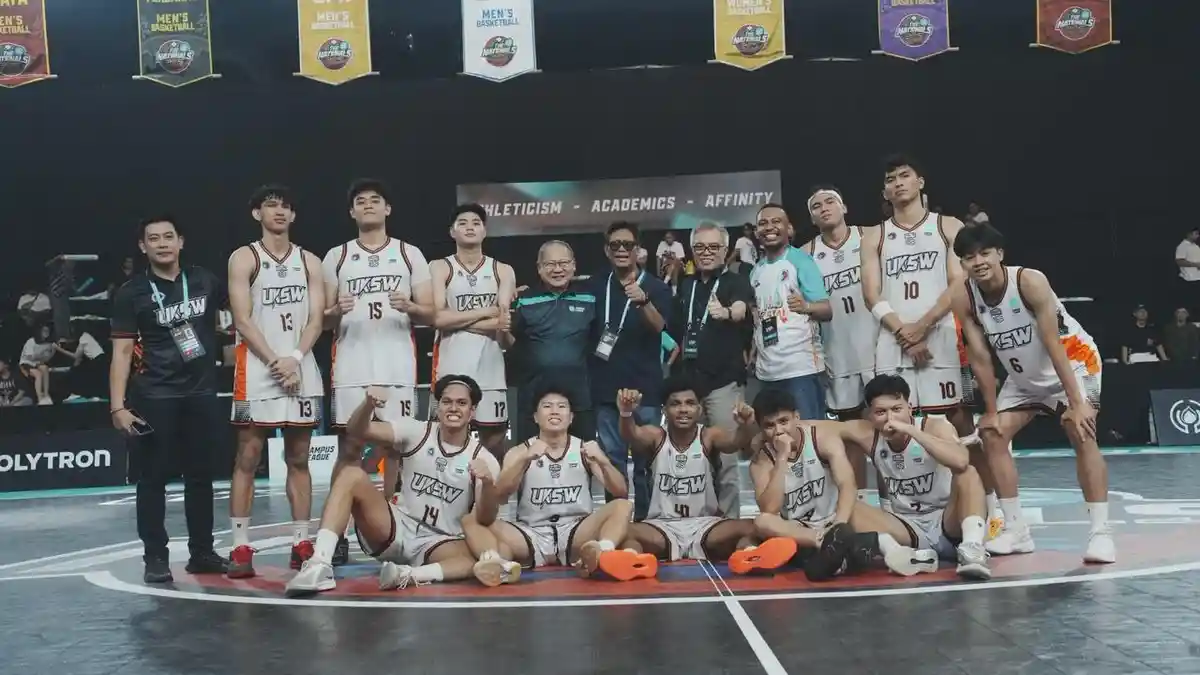 Taklukkan Ubaya 63-55, Tim Basket Putra UKSW Melaju ke Final The Nationals 2026