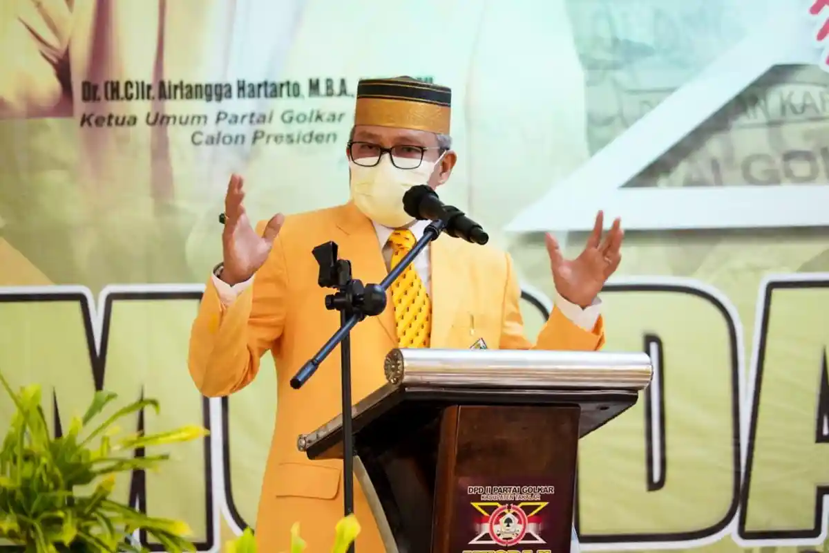 Jelang Musda Golkar Parepare, Taufan Pawe Tak Pusing dengan Pernyataan Ketua Beringin Kelurahan