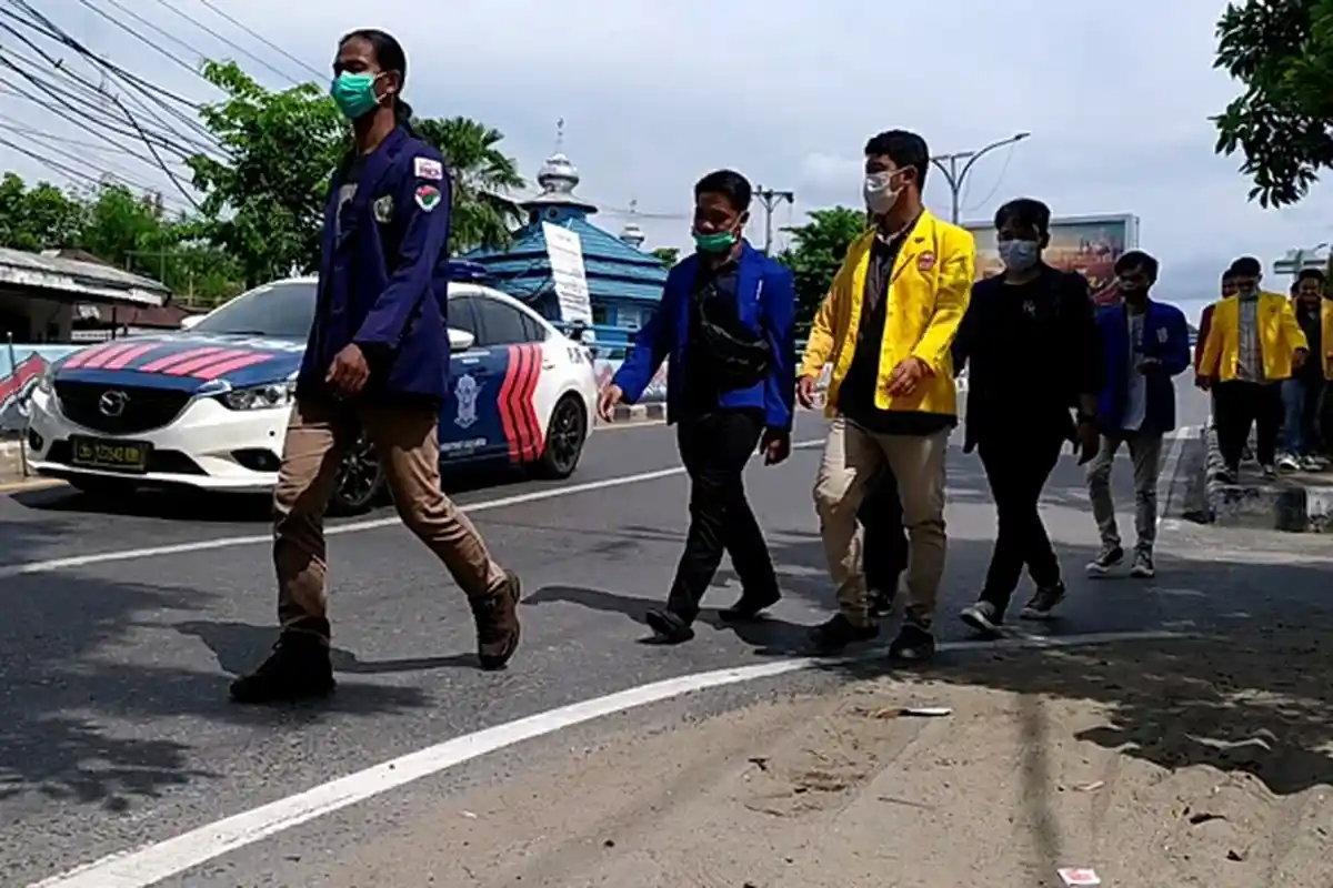 Polda Kalsel Panggil Dua Mahasiswa, Didampingi Penasihat Hukum Dari BLF