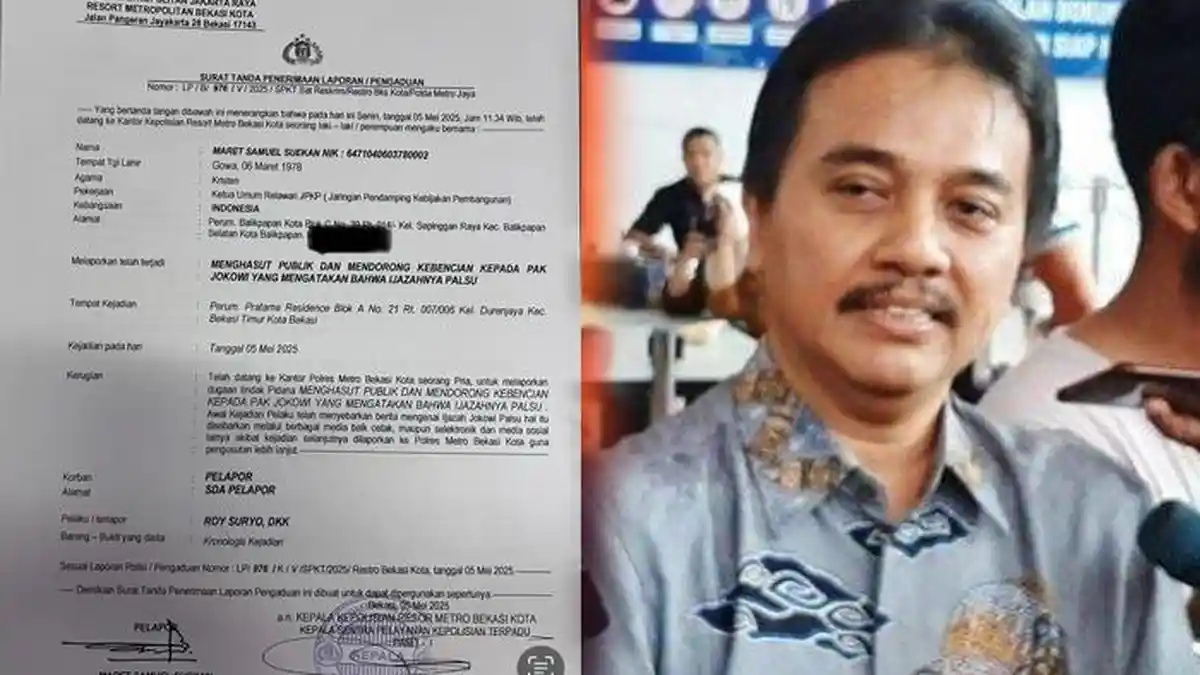 AKHIRNYA POLISI Ungkap Peristiwa 26 Maret yang Bikin Jokowi Marah dan Laporkan Roy Surya Dkk