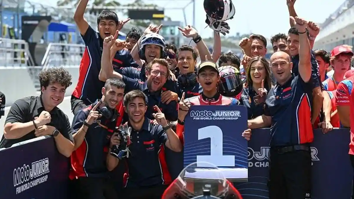 Pebalap Astra Honda Cetak Sejarah, Kiandra Terkencang di Estoril