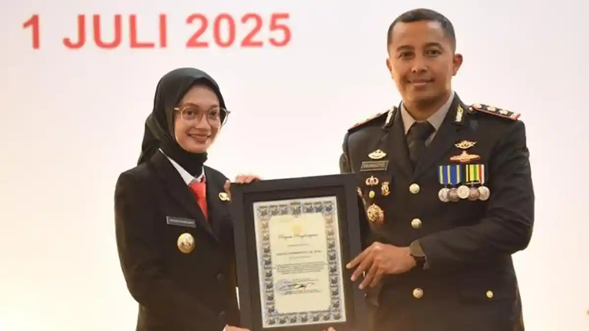 HUT ke-79 Bhayangkara, Vinanda Wali Kota Kediri Tekankan Pentingnya Sinergi dan Soliditas