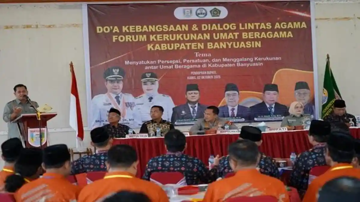 Ulama dan Majelis Agama Sepakat Jaga Kerukunan Umat Beragama dan Bersama Bangun Banyuasin
