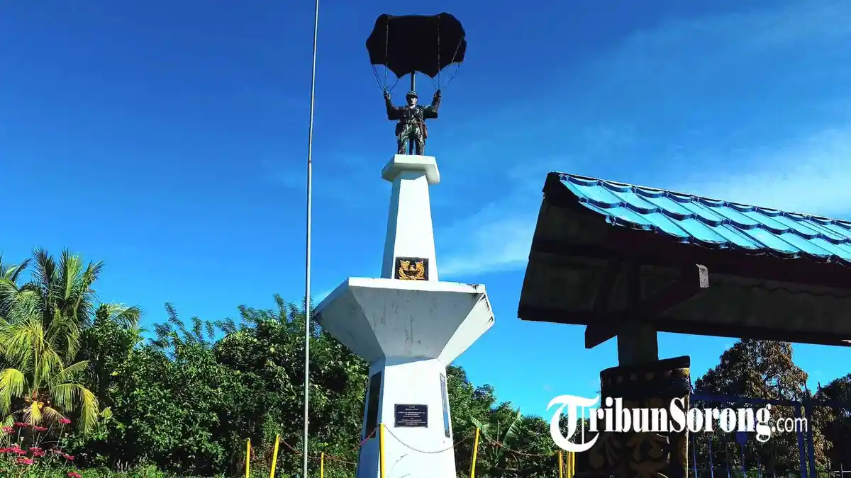Historiografi  di Balik Kokohnya Tugu Merah Putih di Kampung Wersar Sorong Selatan