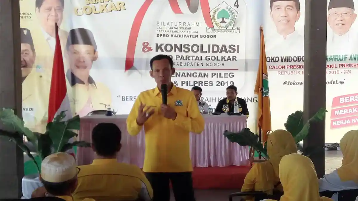 Wakil Ketua DPD Partai Golkar Jawa Barat: Petinggi Partai Jangan Baper dan Caper