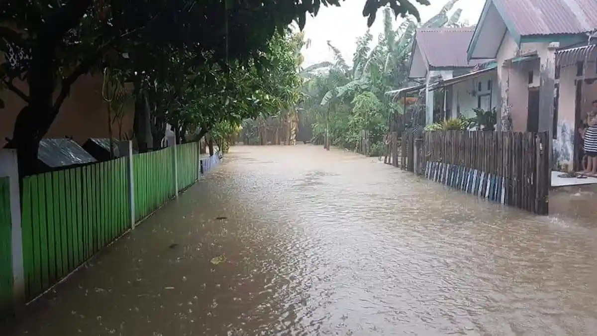 Puluhan Rumah di Haji Banca II Bontoa, Terendam Banjir