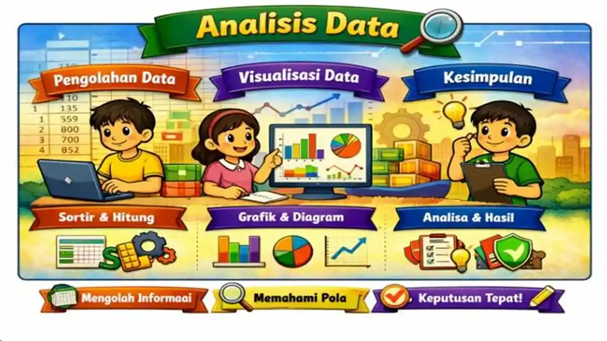 40 Latihan Soal HOTS Informatika Kelas 9 SMP Materi Bab 6 Analisis Data, Soal Terbaru 2026