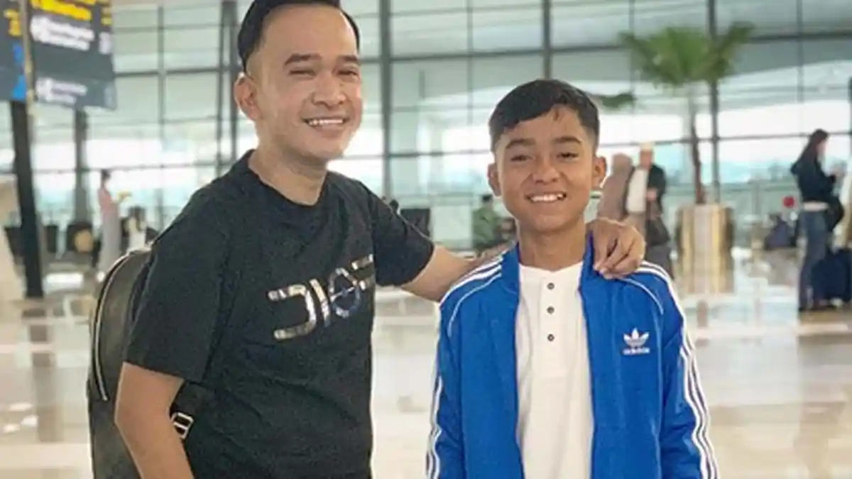 2 Hari Tak Bertemu, Betrand Peto Rela Terlambat Pergi Les Demi Datang ke Lokasi Syuting Ruben Onsu