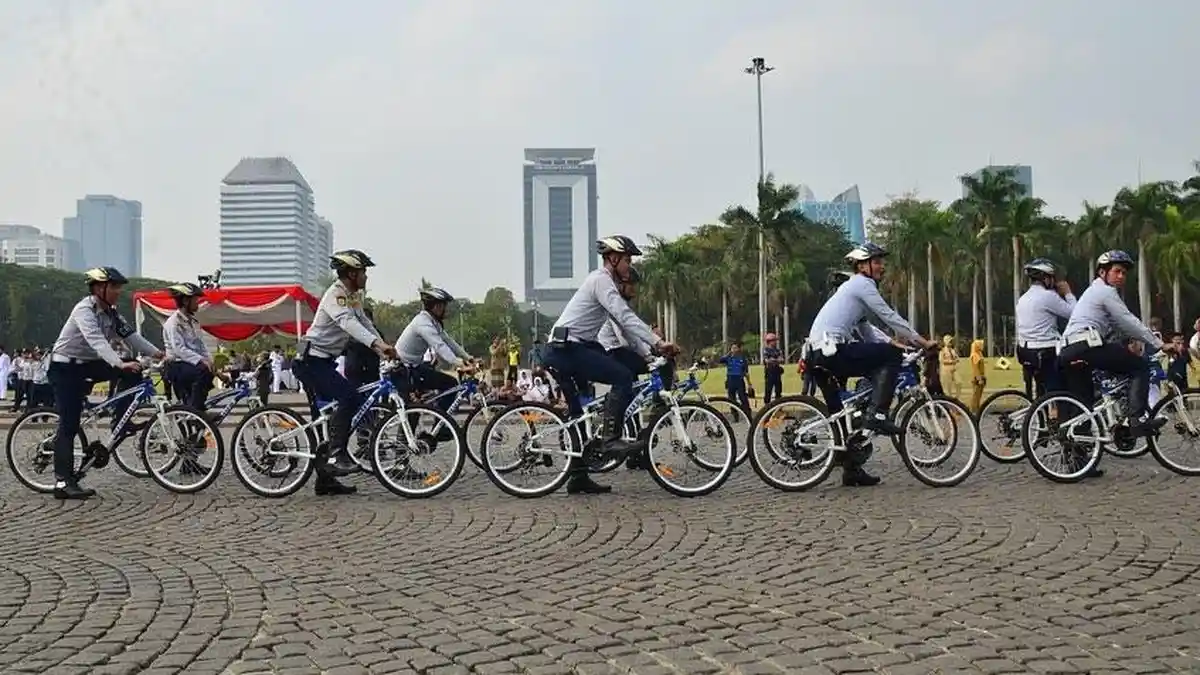 Pemprov DKI Uji Siap Coba Jalur Sepeda di 17 Ruas Jalan Protokol Mulai 20 September