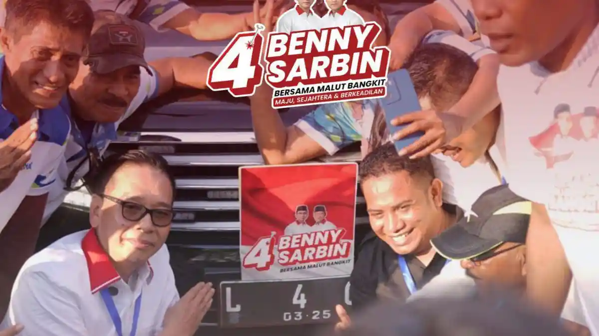 Pilgub 2024: Benny - Sarbin Siap Wujudkan Visi Maluku Utara yang Lebih Maju