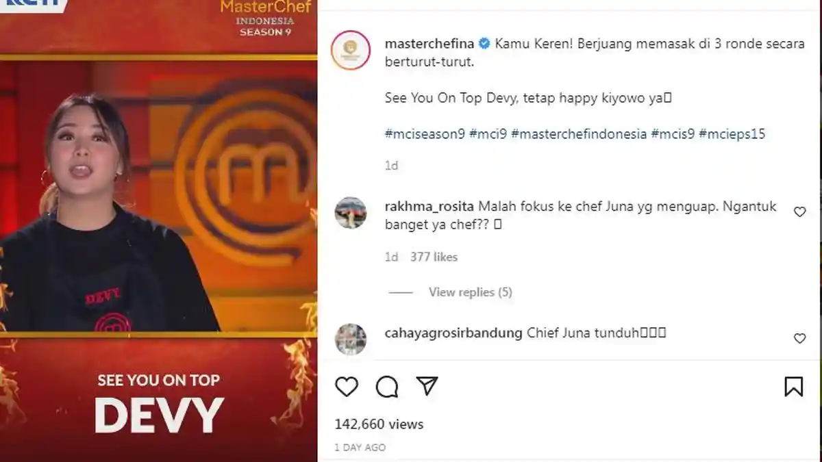 Resep Ayam Bakar Bumbu Rujak Enak, Sempat Dibuat Devy Masterchef Indonesia 9
