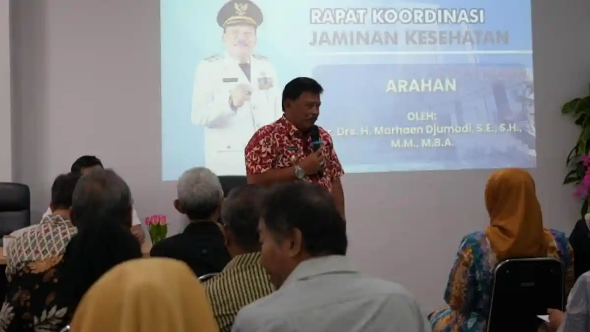 Bupati Nganjuk Tegaskan Komitmen Perkuat Keberlangsungan JKN dan Perbaiki Ketepatan Bansos