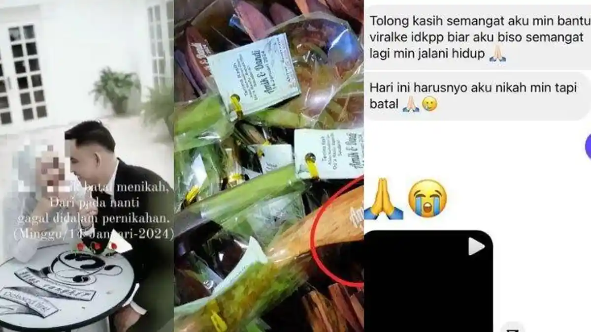 BATAL NIKAH, Pria di Palembang Minta Tolong Diviralkan, Tunjukkan Bukti dan Foto: Biar Aku Semangat