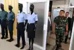 Panglima TNI Yudo Margono Kunjungi Pabrik Tekstil di Kota Cimahi