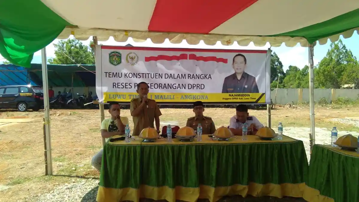 Legislator Golkar Luwu Timur Tampung Aspirasi Desa Pasi-pasi