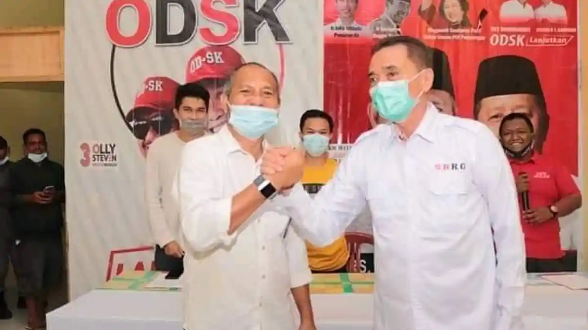 Mantan Sekda Boltim Muhamad Assagaf All Out Menangkan SB-RG