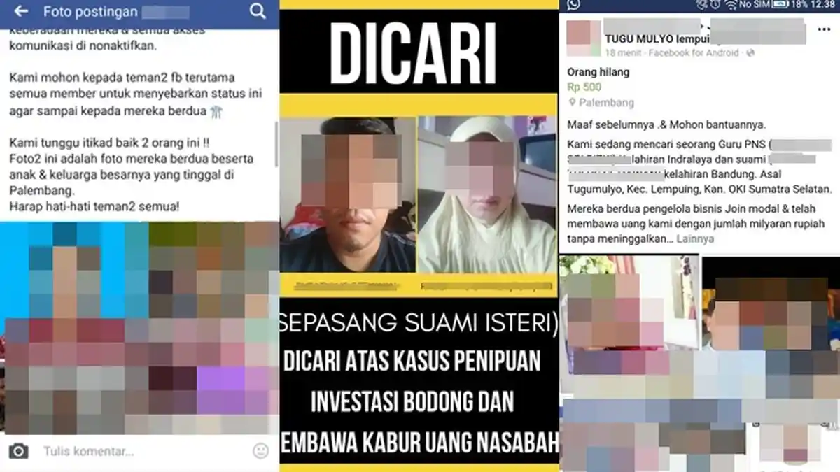BREAKING NEWS Ramai di Fb Pasutri Ini Dicari Puluhan Nasabah Diduga Tipu Miliaran Rupiah