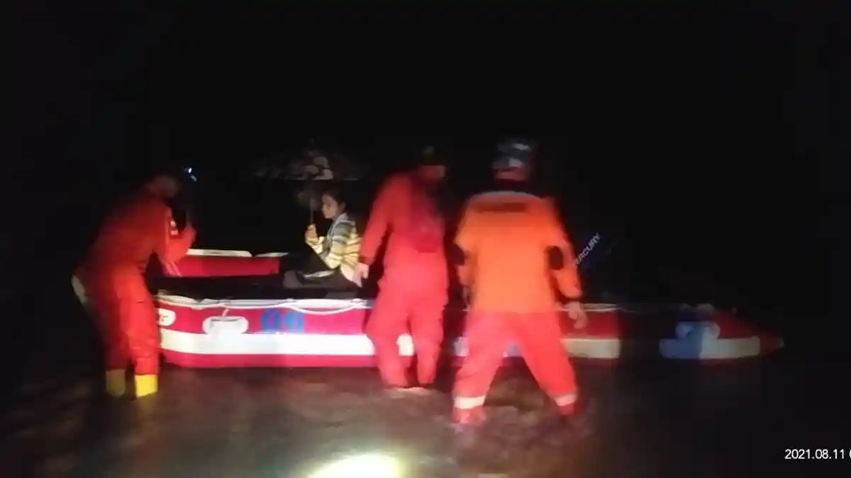 21 Desa Terendam Banjir, BPBK Aceh Jaya : Ketinggian Air Ada yang Mencapai 200 cm