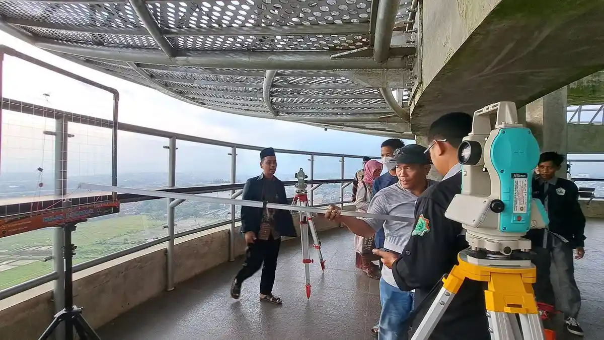 Terhalang Awan Mendung Tebal, Hilal di Kabupaten Banyumas Tak Terlihat