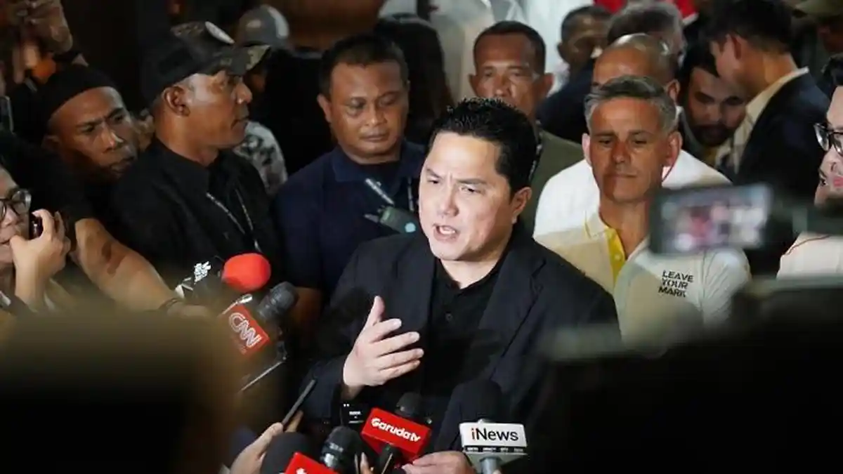 Timnas Naik ke Rangking 118 FIFA Erick Thohir Ingatkan Jangan Cepat Berpuas Diri