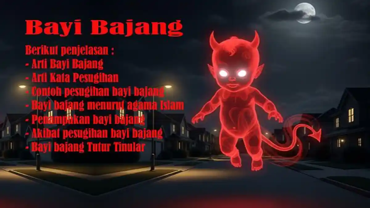Viral, Arti Bayi Bajang dan Arti Kata Pesugihan serta Contoh Pesugihan ...