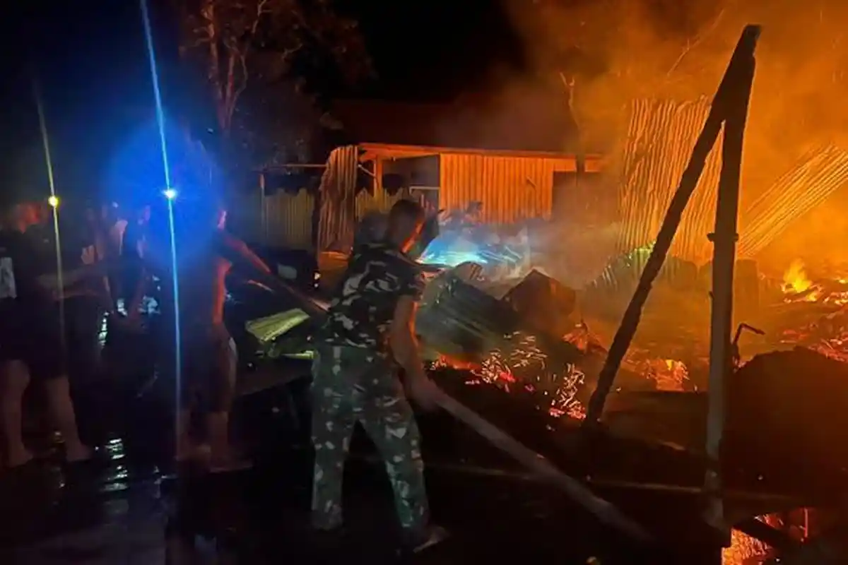 Rumah Warga di Asmat Habis Terbakar, Diduga Korsleting Listrik