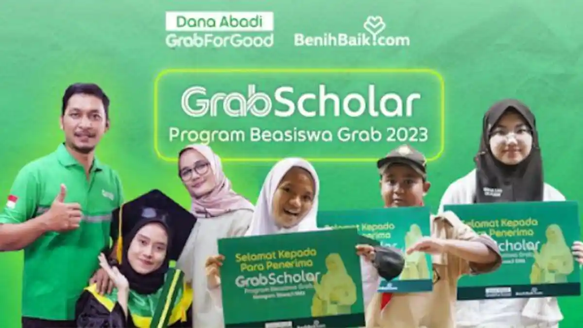Link Pendaftaran Beasiswa Grab 2023 untuk Pelajar SD hingga S1 Lengkap Syarat dan Benefitnya