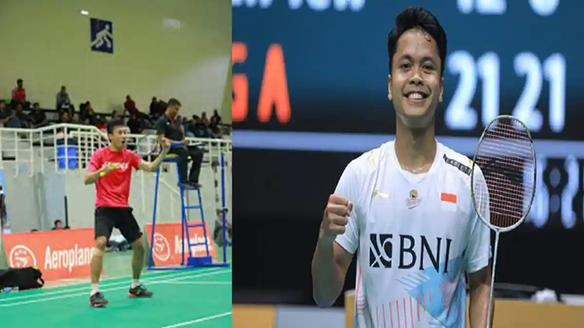 Live Skor Hasil Badminton Asia Championship 2024 Anthony Sinisuka Ginting vs Somi Romdhani