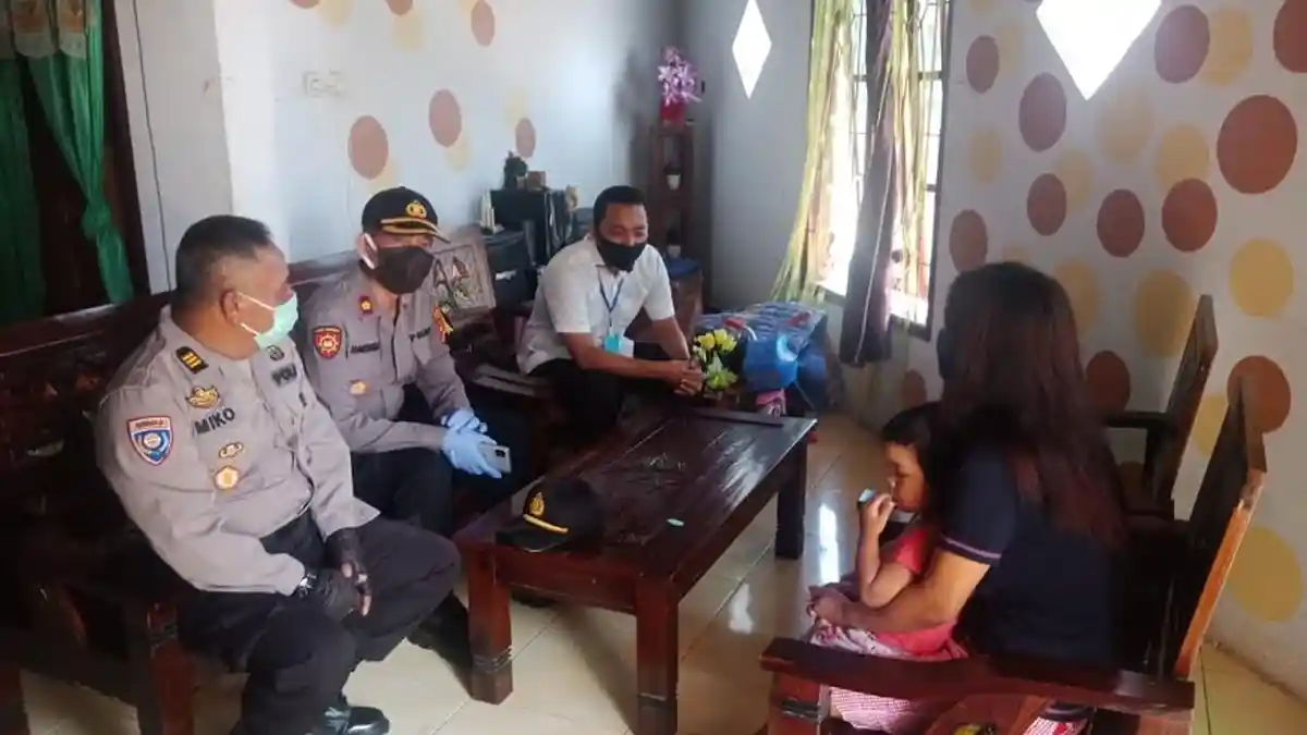 Usai Dijemput Tim Gugus, Polres Toraja Utara Janji Beri Rasa Aman ke Keluarga ODP di Rantepao